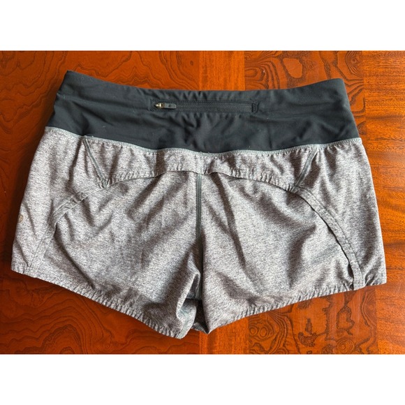 Lot of 2 Lululemon Lined Running Athletic Shorts | One Blue, One Grey| Size 6 - Picture 5 of 16